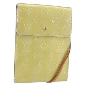 LOUIS VUITTON Monogram Vernis Kenmare Shoulder Bag Gris M91060 LV Auth th6464